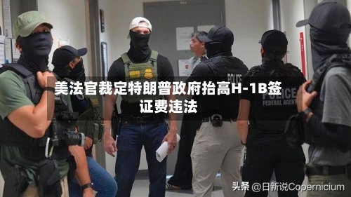 美法官裁定特朗普政府抬高H-1B签证费违法-第2张图片