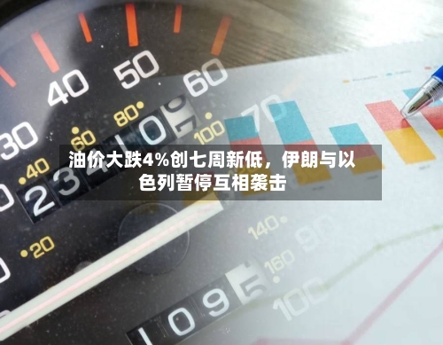 油价大跌4%创七周新低，伊朗与以色列暂停互相袭击-第2张图片