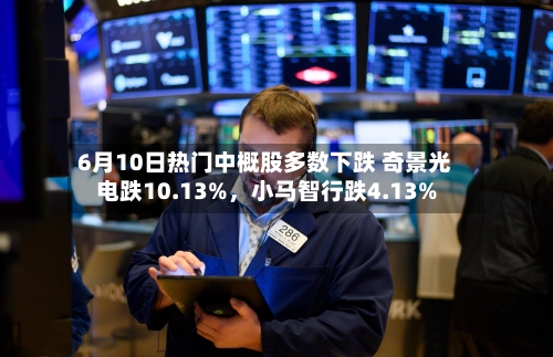6月10日热门中概股多数下跌 奇景光电跌10.13%，小马智行跌4.13%-第2张图片
