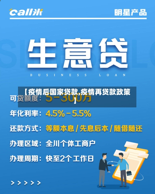 【疫情后国家贷款,疫情再贷款政策】