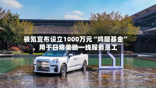极氪宣布设立1000万元“鸡腿基金”	，用于日常奖励一线服务员工-第2张图片